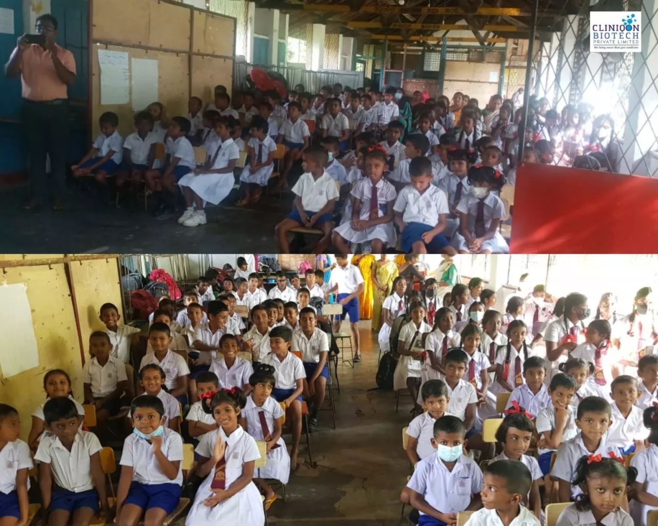 Donated equipment for the Kalutara Ethanamadala Junior School by our Team.